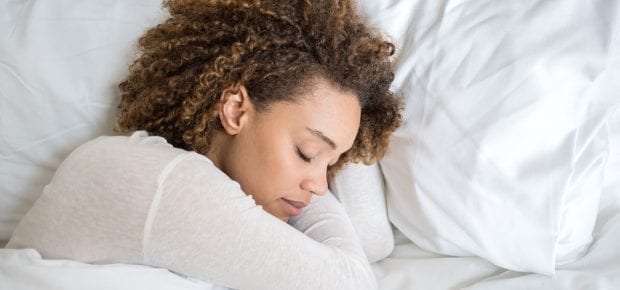 Sleep Technology for a woman sleeping