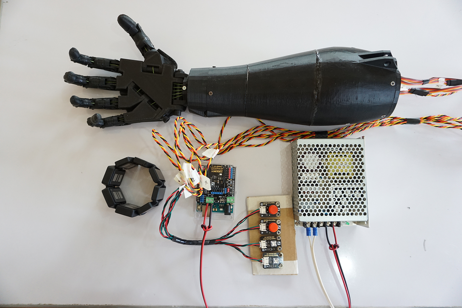 3D-Printed Myoelectric Hand Prosthesis - The IEEE Maker Project